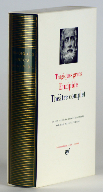 Euripide. Théâtre complet. Texte présenté, traduit et annoté par Marie Delcourt-Curvers. 