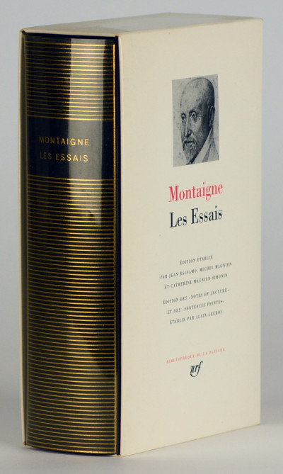 Les Essais. Édition établie par Jean Balsamo, Michel Magnien et Catherine Magnien-Simonin. Édition des "notes de lecture" et des "sentences peintes" établie par Alain Legros. 