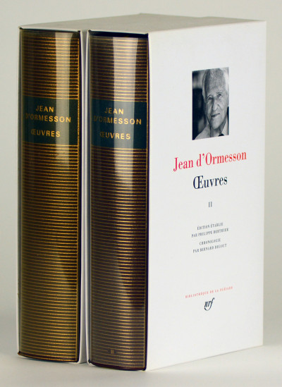 Œuvres. I. Préface de Marc Fumaroli. Édition établie par Bernard Degout. Avant-propos de l'auteur. II. Édition établie par Philippe Berthier. Chronologie par Bernard Degout. 