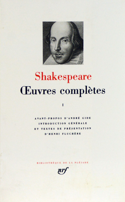 Œuvres complètes. I. Avant-propos d'André Gide. Introduction générale et textes de présentation d'Henri Fluchère. 