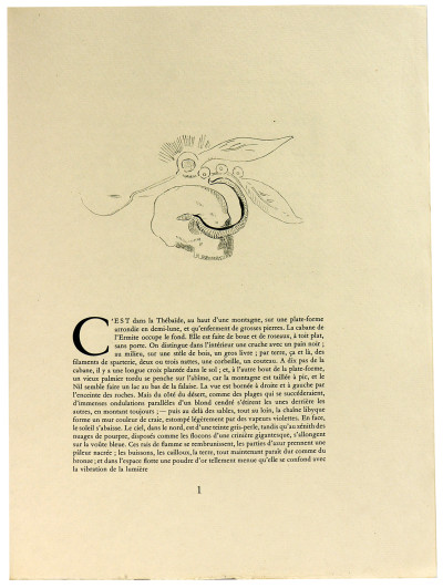 La Tentation de Saint Antoine. 