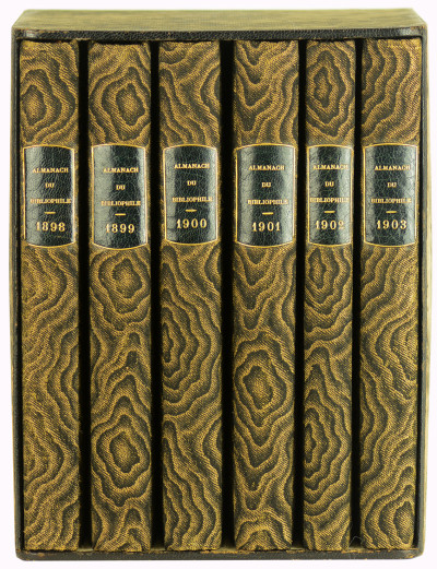 Almanach du Bibliophile pour les années 1898, 1899, 1900, 1901, 1902 et 1903. 