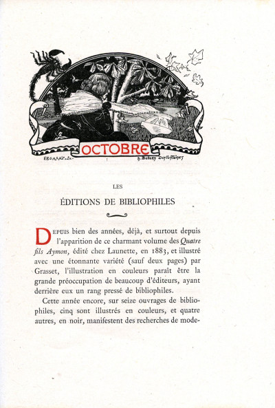 Almanach du Bibliophile pour les années 1898, 1899, 1900, 1901, 1902 et 1903. 