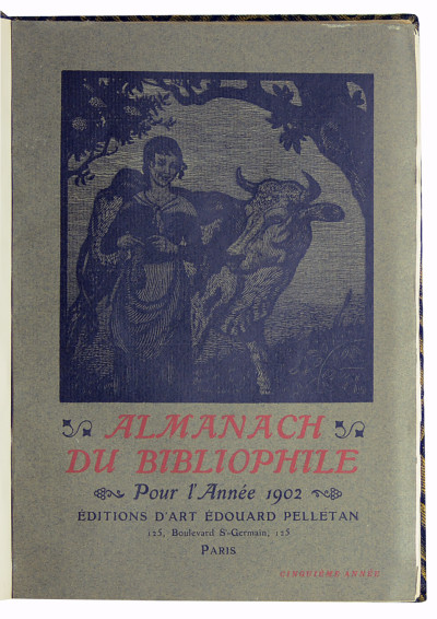 Almanach du Bibliophile pour les années 1898, 1899, 1900, 1901, 1902 et 1903. 