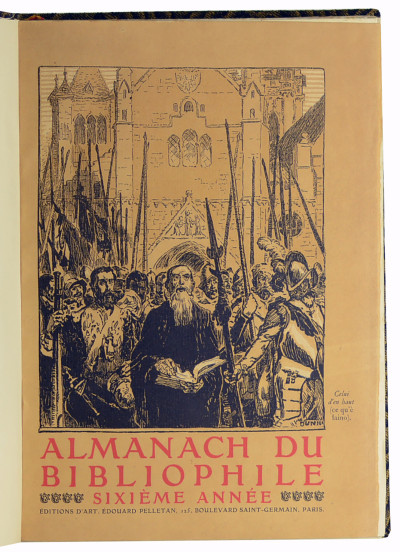 Almanach du Bibliophile pour les années 1898, 1899, 1900, 1901, 1902 et 1903. 