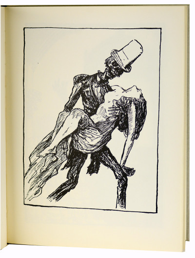 Ein Totentanz. Die Blätter mit dem Tod. 