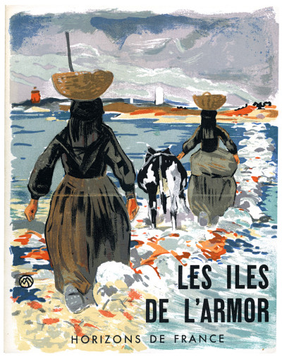 Les îles de l'Armor. Avec des dessins et seize hors-texte en couleurs de Mathurin Méheut et cent héliogravures. 