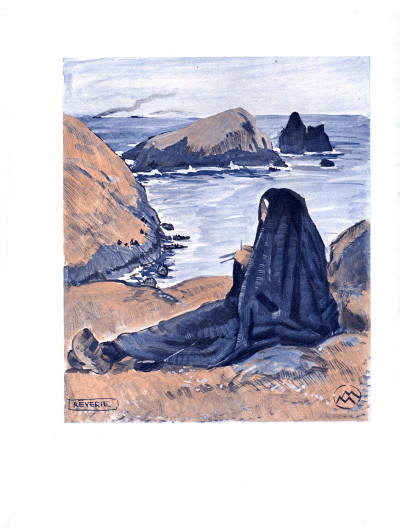 Les îles de l'Armor. Avec des dessins et seize hors-texte en couleurs de Mathurin Méheut et cent héliogravures. 