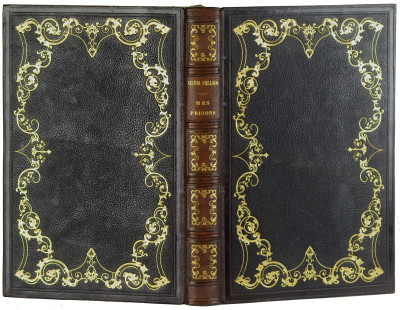 Mes prisons. Suivies du discours sur les devoirs des hommes, traduction de M. Antoine de Latour. Avec des chapitres inédits, les additions de Maroncelli et des notices littéraires ou biographiques sur plusieurs prisonniers du Spielberg. Édition illustrée par Tony Johannot de cent beaux dessins gravés sur bois par les premiers artistes. 