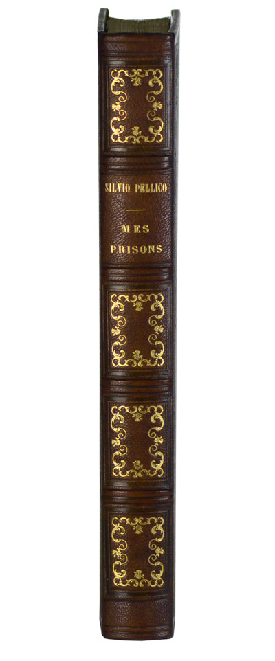 Mes prisons. Suivies du discours sur les devoirs des hommes, traduction de M. Antoine de Latour. Avec des chapitres inédits, les additions de Maroncelli et des notices littéraires ou biographiques sur plusieurs prisonniers du Spielberg. Édition illustrée par Tony Johannot de cent beaux dessins gravés sur bois par les premiers artistes. 