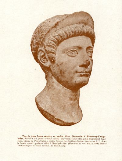 Strasbourg-Argentorate préhistorique, gallo-romain et mérovingien. 