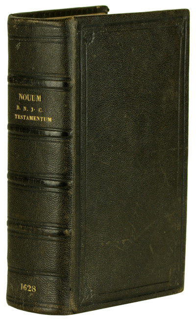 Novum D. N. Iesv Christi Testamentum. Cuius Graeco contextui respondent Versiones duae, altera Gallica, altera Latina, Theod. Bezae. 