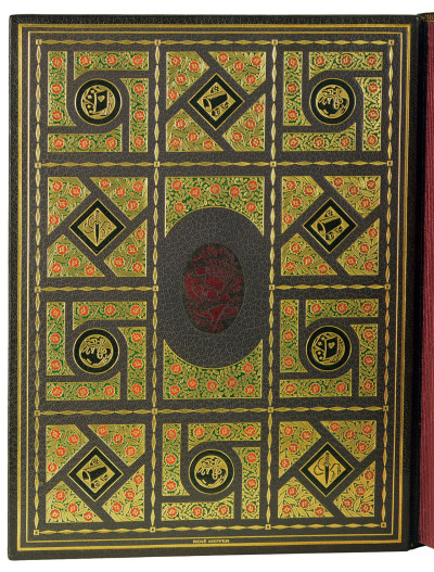 Œuvres de François Villon. Bois dessinés et gravés par Émile Bernard. 