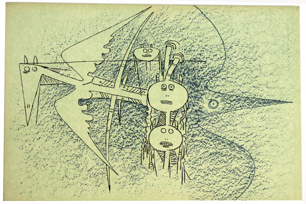 Wifredo Lam. Suites n°3 - Avril 1963. 