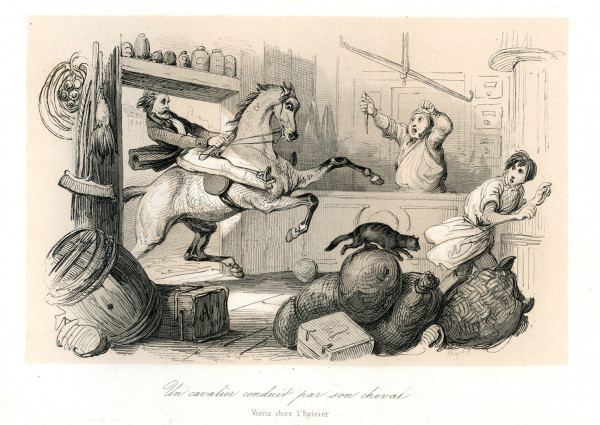 Le chapitre des accidents. Illustré d'après les dessins de Victor Adam. 