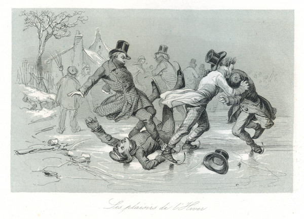 Le chapitre des accidents. Illustré d'après les dessins de Victor Adam. 