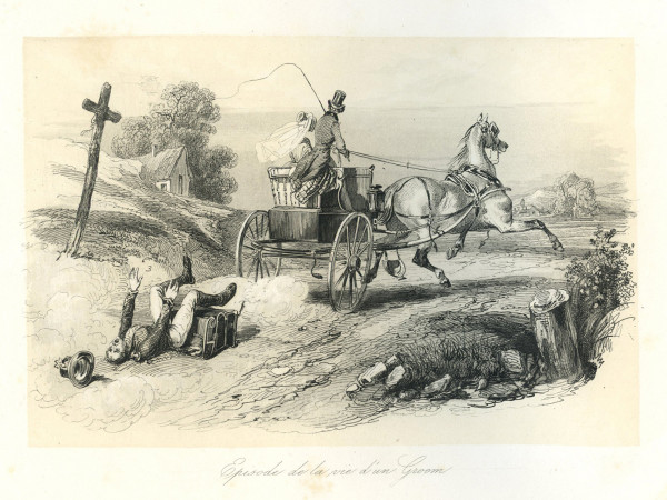 Le chapitre des accidents. Illustré d'après les dessins de Victor Adam. 