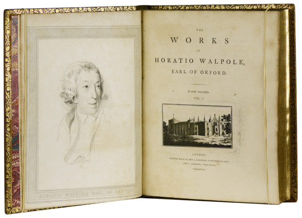 The Works of Horatio Walpole, earl of Orford. In five volumes. 