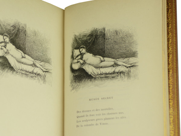 Émaux et Camées. Cent douze dessins de Gustave Fraipont. Préface par Maxime du Camp. 