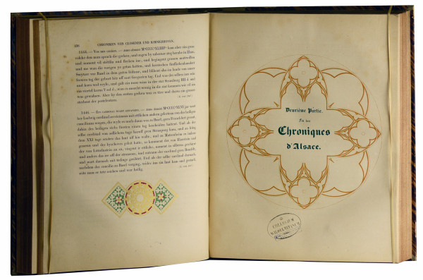 Code historique et diplomatique de la ville de Strasbourg. Imprimé aux frais de la ville de Strasbourg. 