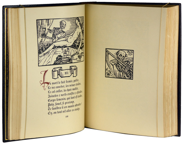 Œuvres de François Villon. Bois dessinés et gravés par Émile Bernard. 