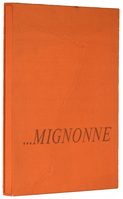 … Mignonne. Poème d'Olivier de Magny. 