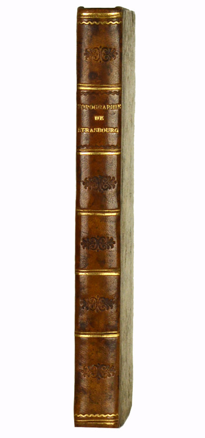 Topographie physique et médicale de la ville de Strasbourg. Avec des tableaux statistiques, une vue et le plan de la ville. 