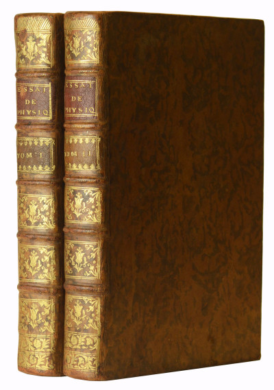 Essai de Physique. Avec une description de nouvelles sortes de machines pneumatiques, et un recueil d'expériences par M. J. V. M. Traduit du Hollandois par Pierre Massuet. 