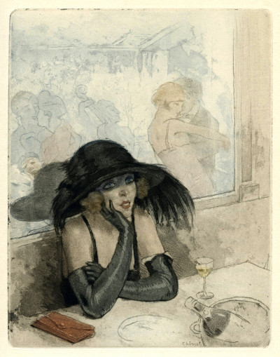 La Petite Jeanne pâle. Suivi de La Petite Sirène du Pont des Arts. Illustré de huit eaux-fortes originales d'Édouard Chimot. 