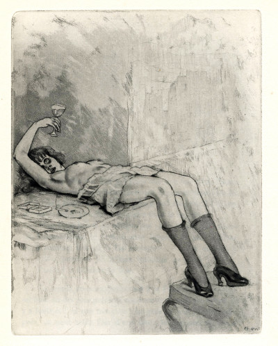 La Petite Jeanne pâle. Suivi de La Petite Sirène du Pont des Arts. Illustré de huit eaux-fortes originales d'Édouard Chimot. 