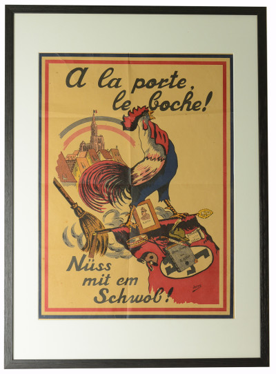 À la porte, le Boche ! Nüss mit em Schwob ! 