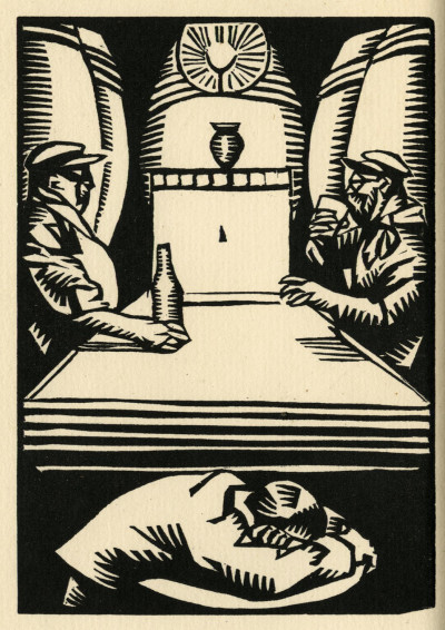 L'Assomoir. Édition décorée de frontispices dessinés et gravés sur bois par Hermann-Paul. 