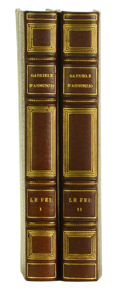 Le feu. Traduit de l'italien par Georges Hérelle. Précédé d'une préface de Jean Dornis. Frontispices gravés à l'eau-forte par Maurice Achener. 