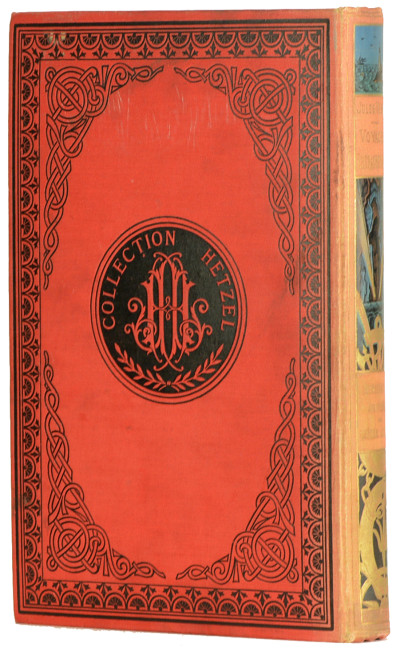 Mirifiques aventures de Maître Antifer. 78 illustrations par G. Roux dont 12 grandes gravures en chromotypographie. 2 cartes en couleurs. 