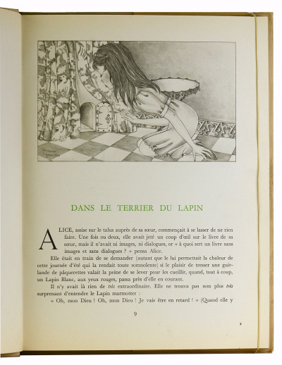 Alice au pays des merveilles. Traduction de Guy Trédez. Illustrations d'Adrienne Ségur. 