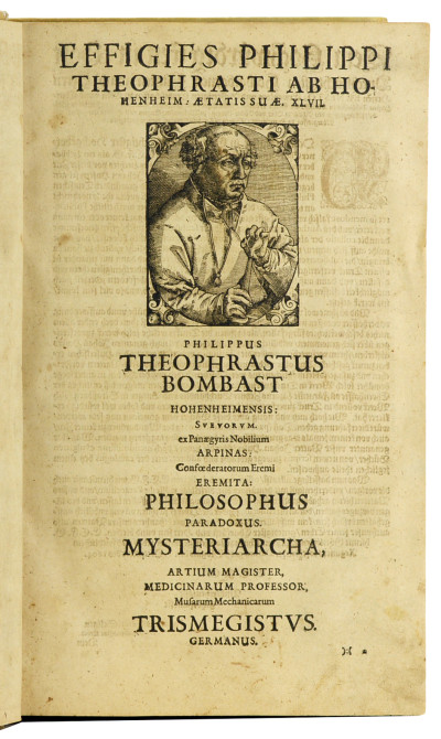 Chirurgische Bücher und Schrifften. Jetzt auffs New auß den Originalen, und Theophrasti eygenen Handtschrifften… an tag geben. 