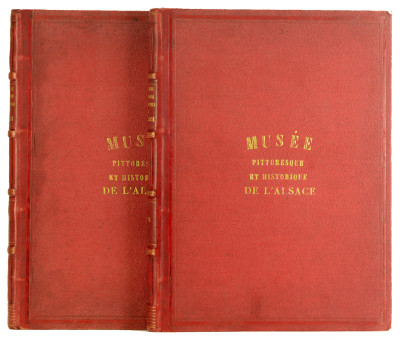 Musée pittoresque et historique de l'Alsace. Dessins et illustrations par J. Rothmuller. Texte par MM. L. Levrault, de Morville et X. Mossmann. Haut-Rhin. 