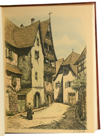 Egisheim, Dorf und Stadt. Vorgeschichte und Geschichte. Die Grafen, Schlösser, Ding- und Klosterhöfe von Egisheim. 