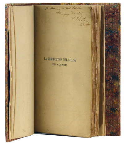 La persécution religieuse en Alsace pendant la grande révolution, de 1789 à 1801. 
