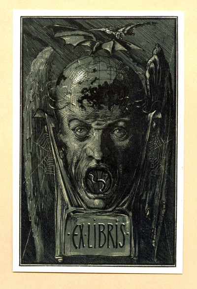 Art in book-plates. Forty two original ex-libris designed by Joseph Sattler. With an introduction on artists, litterature and collectors of ex-libris in England, the United States and France by Frederick Warnecke. 