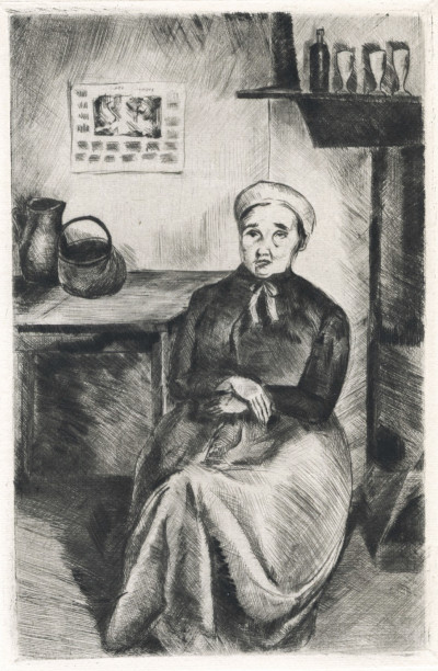 Ragotte. Points sèches d'Eugène Corneau. 