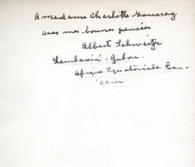 Paix ou guerre atomique. 