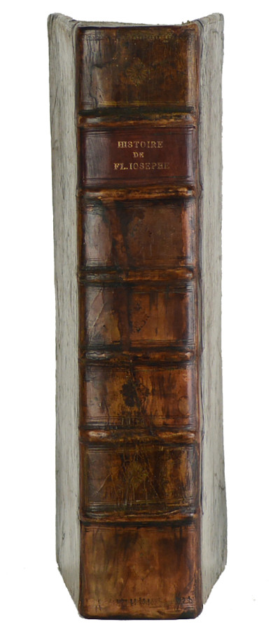 Histoire de Fl. Josèphe, sacrificateur hebrieu, mise en françois, reveuë sur le grec et illustrée de chronologie, figures, annotations et tables, tant des chapitres que des principales matières, par D. Gilb. Genebrard. 