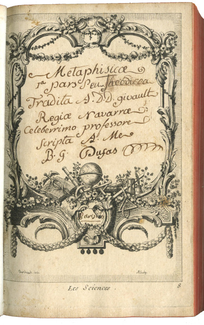 Cours de philosophie manuscrits. 