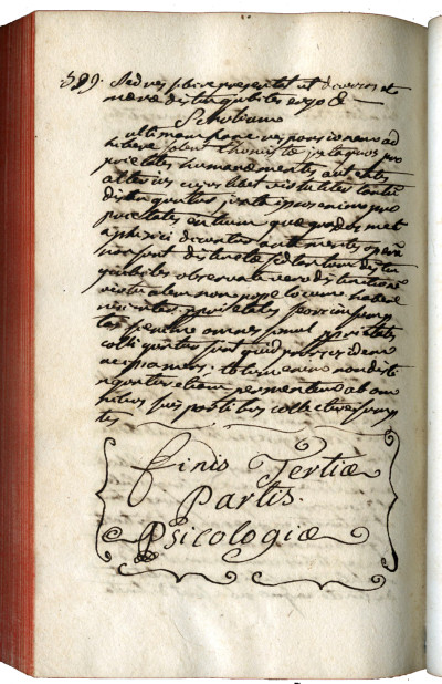 Cours de philosophie manuscrits. 