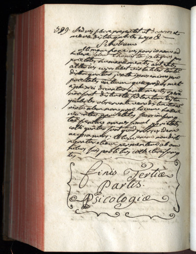 Cours de philosophie manuscrits. 