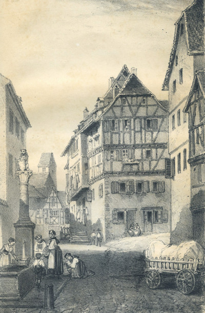 Saverne et ses environs. Illustrés par Eugène Laville, avec dessins d'architecture par M. Mæstlé. 