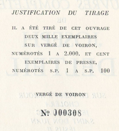 Œuvres complètes de Joseph Delteil. Sur le fleuve amour. - Choléra. - Jeanne d'Arc. - Saint Don Juan. - Jésus II. - François d'Assise. 