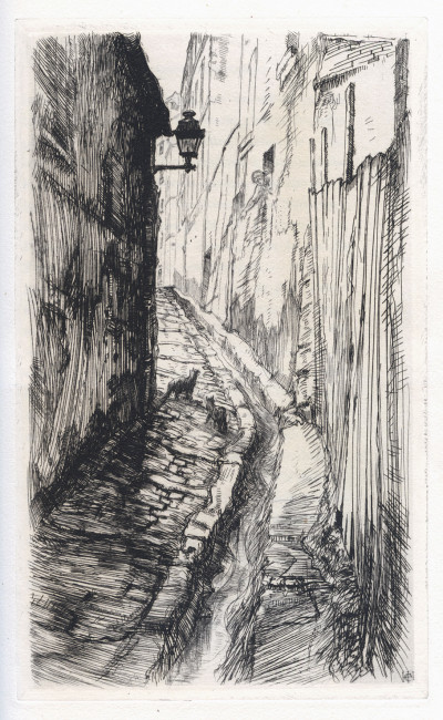 Coups d'Œil sur Paris. Illustrés de 84 compositions de Charles Heyman dont 21 eaux-fortes originales et 63 dessins gravés sur bois par P.-E. Vibert. 