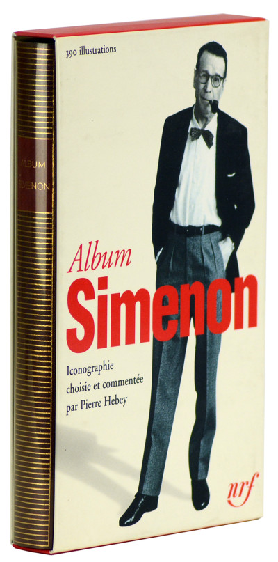 Album Simenon. Iconographie choisie et commentée par Pierre Hebey. 